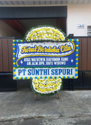 Papan Bunga Duka di Kuta Blang